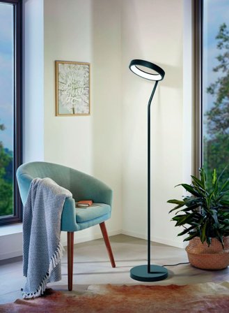 Marghera-z gulvlampe - sort