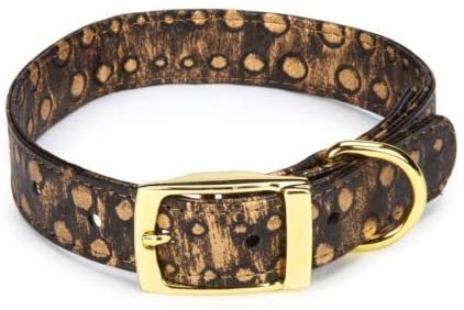 East Side Collection - ESC West End Halsband - Guld- Hundhalsband