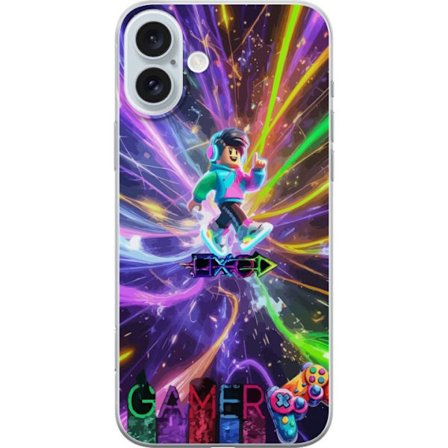 Yhteensopiva Puhelinkuori Apple iPhone 16 Plus Futuristic Gamer
