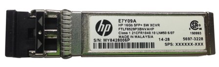 Hewlett Packard Enterprise HPE - SFP+ transceivermodul - 16 Gb-fiberkanal (SW)