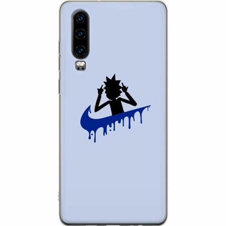 Huawei P30 Genomskinligt Skal Nike