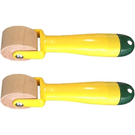 2 stk. Quilting Sømrulle Rull Søm Sømrulle Tapetkant Presserulle Quilteverktøy For Hjemmedekorasjon