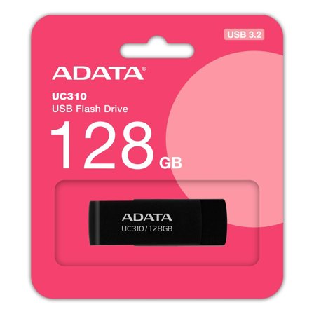 ADATA UC310 USB-Stick 128 GB USB Typ-A 3.2 Gen 1 (3.1 Gen 1) Schwarz