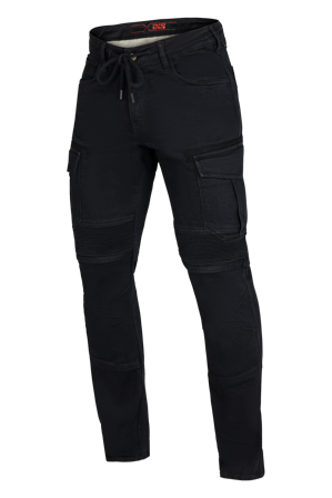 Spodnie Motocyklowe IXS Classic AR Czarny W30 x L32