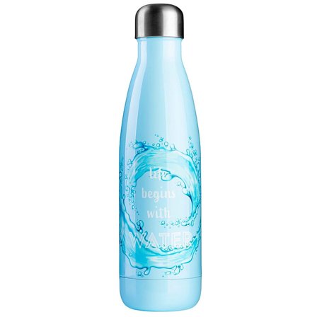 JobOut Vandflaske Wave 500 ml, Sport & Velvære, Drikkedunke & Shakers, Drikkedunke