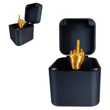 Langefinger i en eske, Overraskelses-langefinger-gaveeske, Irriterende gaveeske, Spøkegaveeske, Parodi Hånd Spøk Opp-popp Gave med eske for voksne