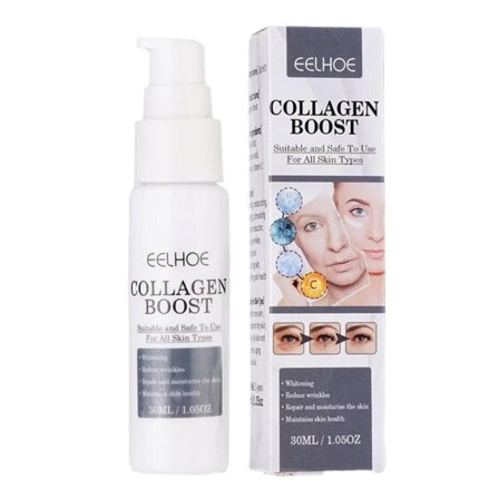30ml Kollagen Boost Anti-Aging Serum Mörka Fläckar Borttagning Rynkor Ansikte Blek Fläck Mörkt Fläck Korrektor Serum