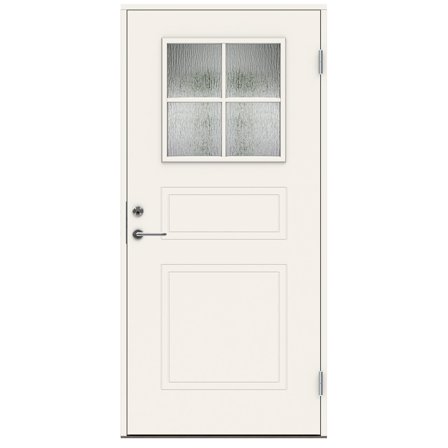 Swedoor P-500 Ytterdörr vit (S 0502-Y) 988x2080 mm, Dörrar