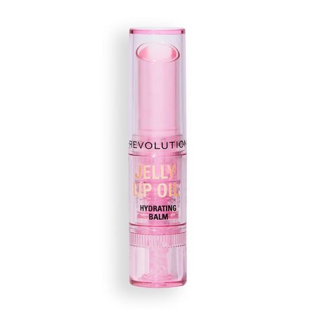 Revolution Jelly Lip Oil Stick Candy Ice Pink, Makeup, Læber, Lipgloss