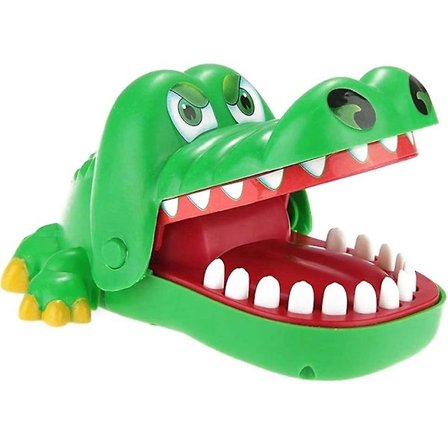 Krokodille Legetøj Klassisk Mund,acsergery Krokodille Bidende Finger Spil Sjovt Legetøj