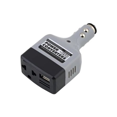 Billaddare Strömriktare Adapter DC till AC Adapter Omvandlare Uttag USB U6R5
