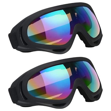 Unisex Vind- og Snøbriller UV-beskyttelse, Sykkel Motorsykkel Snøscooter Skibriller, Utendørs Sport Skibriller