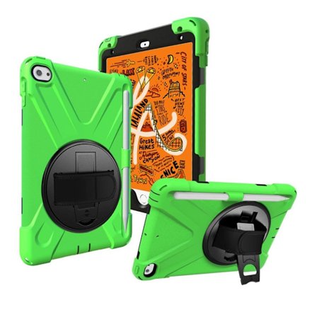 iPad Mini (2019) X-formet 360-graders cover - grøn