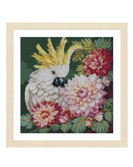 Stickpackung Bild Kakadua