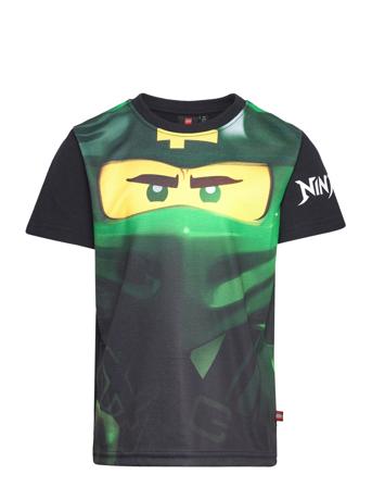Lwtaylor 113 - Ss T-Shirt T-shirts Short-sleeved Svart LEGO Kidswear*Betinget Tilbud