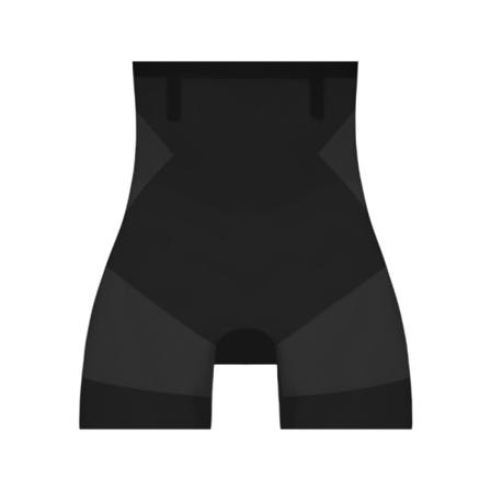 Ultratynde kølebukser Mavekontrol Shapewear SORT M Black M