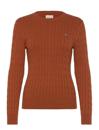 GANT | Stretch Cotton Cable C-Neck | S