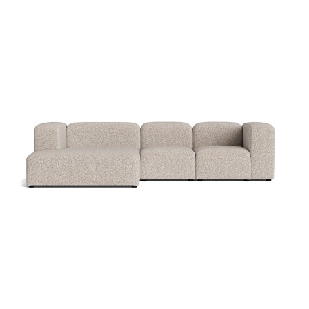 Milo chaiselong sofa, venstrevendt | 300cm - Puente Lys Greige - 300x170x72 - Sofa, chaiselong