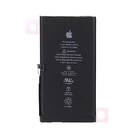 För iPhone 12 /12 Pro 6.1 tum OEM 2815mAh Uppladdningsbart Li-jon Batteri Ersättningsbatteri Klistermärke