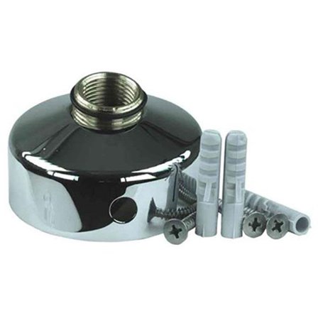 Gelia 3000651342 Blandarfäste med täckhuv, till 12 mm rör, Badrum