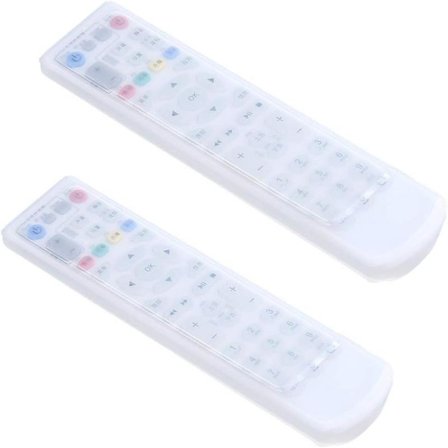 2 stk. Silikonebeskyttelse til fjernbetjening, vandtæt, universel