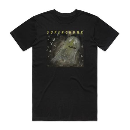 Superchunk Theres A Ghost Bw Alice Album Cover T-Shirt Svart XXL