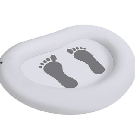 Uppblåsbar Fotbad för Pool, Fotbad för Poolsteg, Rengöring av Fötter för Pool, Ovan Jord