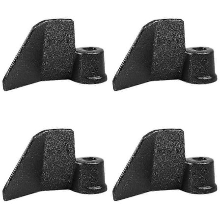 4X Brødbakemaskin Padler Eltkroker, Rustfritt Stål Eltblad for Brødbakemaskin