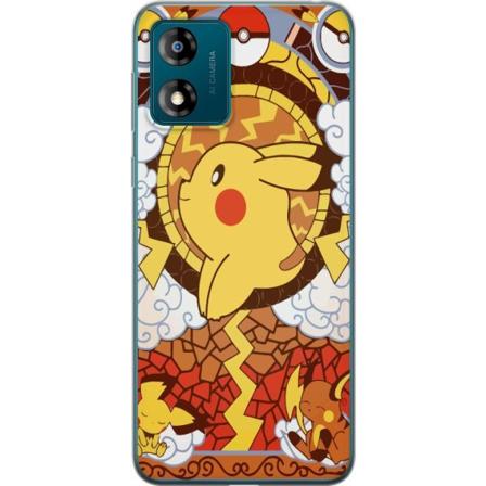 Motorola Moto E13 Gjennomsiktig deksel Pikachu