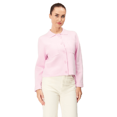 Jumperfabriken Alexis Cardigan Tröjor Dam Rosa XL