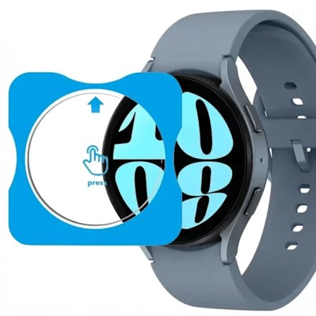 Härdat glasfilm för Samsung Galaxy Watch 6/4 Classic Snabbmonterad skyddsfilm för skärm Watch 8/7/6/5/4 40/44mm Ultra 47mm