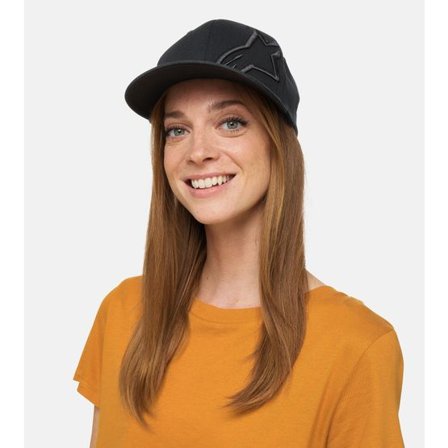 Alpinestars - Svart flexfit Keps - Corp Shift 2 Black/Black Flexfit @ Hatstore