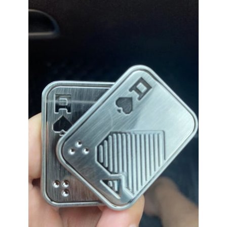 Metall Poker Fingerspiss Slide Metall Poker Push Card