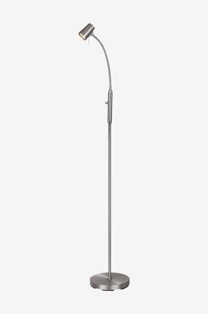 Aneta Lighting - Gulvlampe Pilot - Grå - Gulvlamper - Fra Homeroom