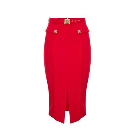 Elisabetta Franchi Pencil Skirts Rød, Dame