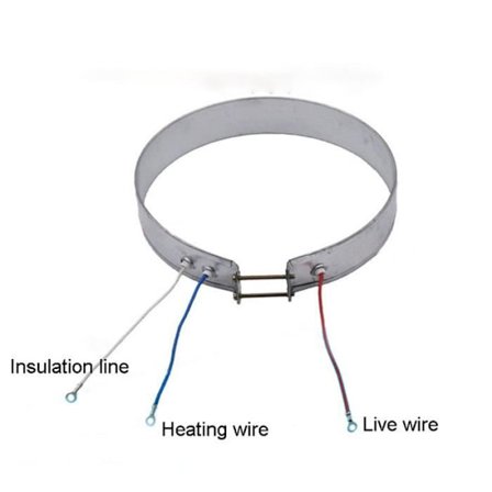 Diameter 175 mm Tunnbandsvärmeelement 220V 700W för elektriska spisar hushållsapparater