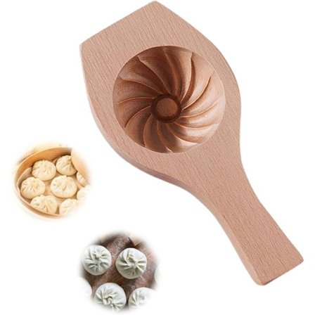 1 stk. DIY Dampet Bolle Tre Månekake Blomsterform Kake Midt Høst, DIY Dampet Bolle Former, Tre Damp Bolle Form, Baozi Dumpling Form