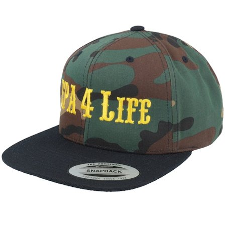 Iconic - Camo snapback Casquette - Epa 4 Life Classic Camo/Black Snapback @ Hatstore