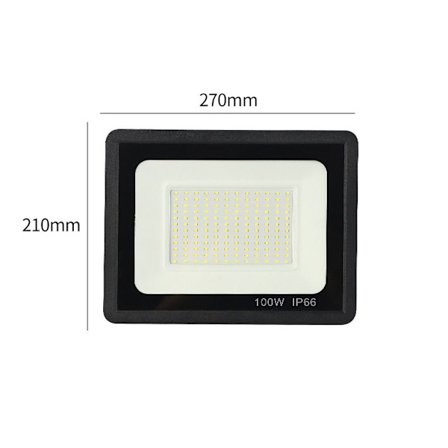 LED-flomlys Utelys VARMT HVIT 100W 100W