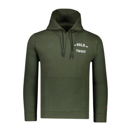 In Gold We Trust Hoodie , Groen , Heren , Maat: S