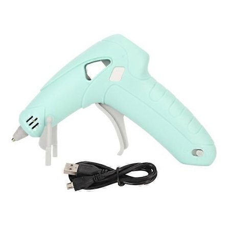10W Trådløs Limpistol med USB-opladning, 2200mAh Batteri og Varmebestandig Dyse til 7mm Limstifter