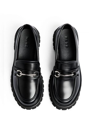 NA-KD Shoes Chunky loafers - Lågskor - Svart - EU 36