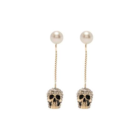 Alexander McQueen, Earrings Geel, Dames, Maat:ONE Size