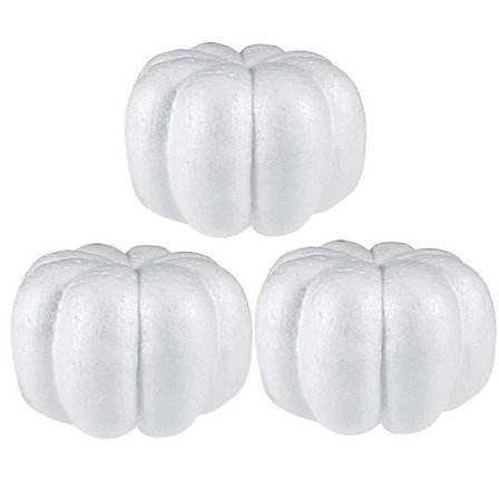 Pynt til spisebord realistisk falsk gresskarform skumgresskar utskjæring isopor gresskar håndverk naturtro skumgresskar