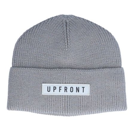 Upfront - Grå cuff Beanie - Ocean Knit Beanie Grey Cuff @ Hatstore