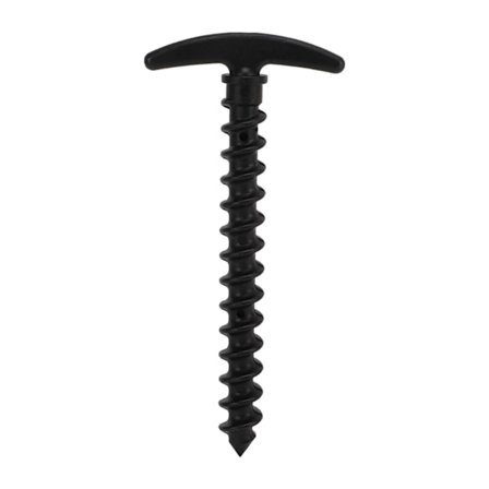 14,5 cm skruetæltpløkker jordspyd Nnylon plastskruespiral teltpløk jordanker til udendørs campingmarkise