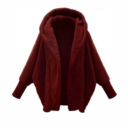 Pels Alpaca Frakke Varm Cape Jakke Uld-xinhan