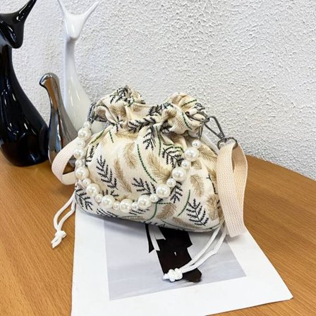 Crossbody Bag Bucket Bag OFF WHITE A OFF WHITE A