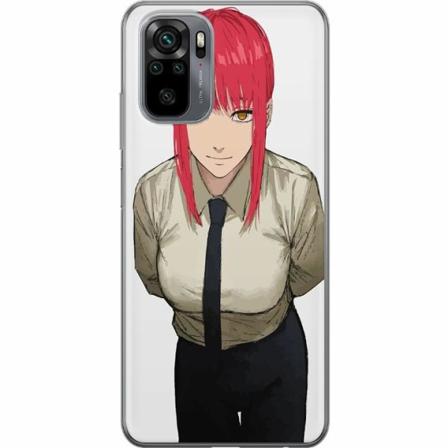 Xiaomi Redmi Note 10s Genomskinligt Skal Makima Chainsaw Man