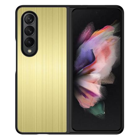 Samsung Galaxy Z Fold4 5g Drop-proof Folding Mobilskal - Guld Guld